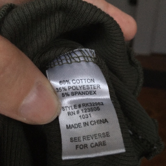 Lettuce Edge High Neck Sleeveless Tank Top Moss M - Picture 5 of 6